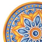 Servis per pica me ngjyra dhe te dekoruara porcelani 6 cope - Ingino Viadurini