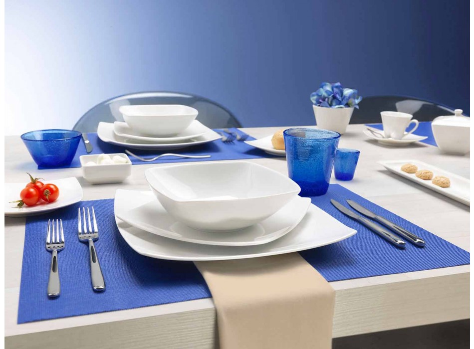 Sheshi i Shërbimit të Planeve për Darka të Bardhë dhe Dizajn Modern 26 pjesë - Usima Viadurini