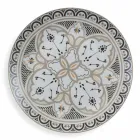 Shërbimi i enëve etnike në Porcelan dhe 18 copë prej guri me ngjyra dhe moderne - Fez Viadurini