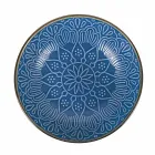 Shërbimi i pjatave në 18 copë gri, blu të lehta ose blu të dolomitit të fortë - arab Viadurini