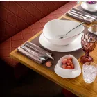 Set për darka prej porcelani të Bardhë 23 copë Dizajn modern dhe elegant - Nalah Viadurini