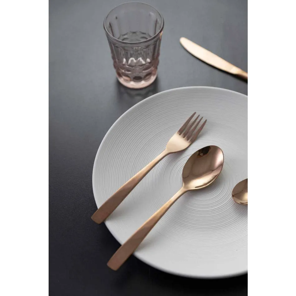 Seti luksoz prej 24 copash prej çeliku të pandryshkshëm - Wisconsinpos Viadurini