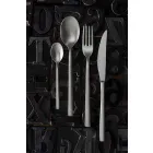 Set takëmesh në çelik të pandryshkshëm 24 pjesë të një dizajni elegant - Ronfo Viadurini