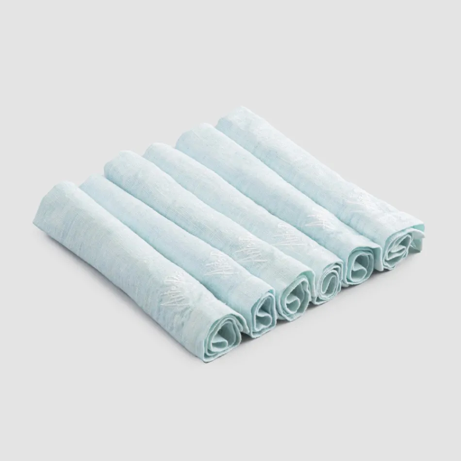 Servis Elegant Peceta Liri me Tehe te Palosshme, 6 Copa Ngjyra - Onestini Viadurini