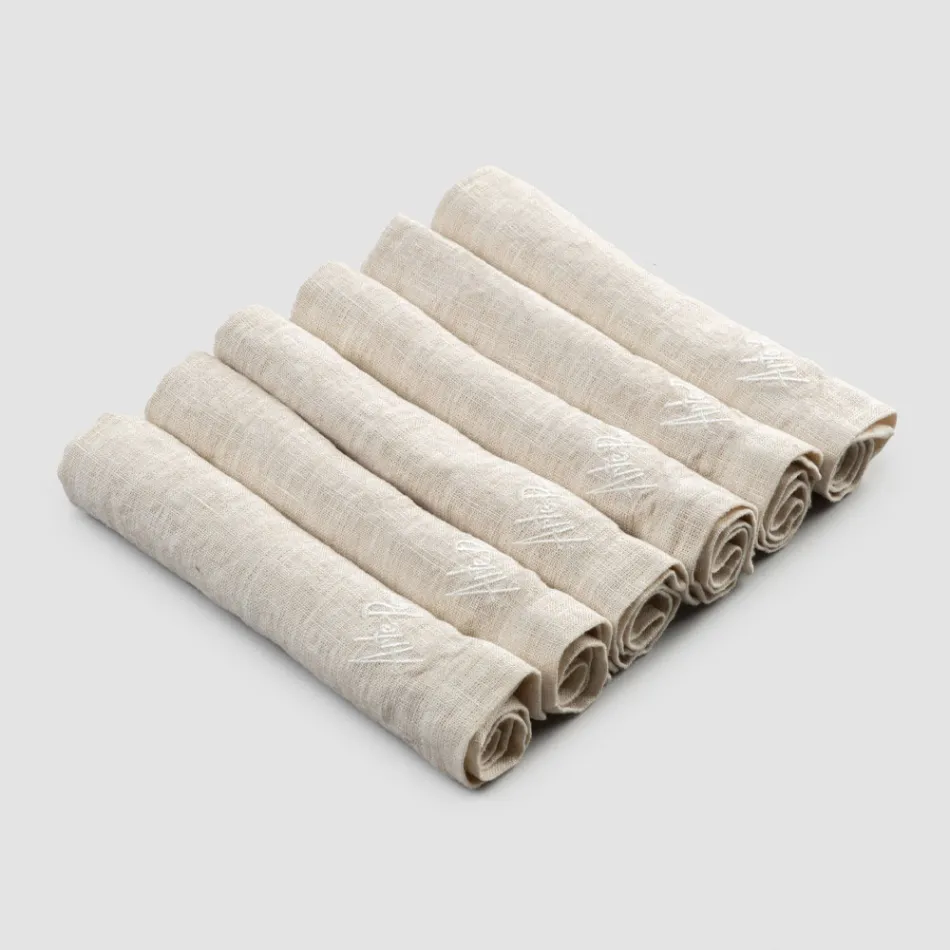 Servis Elegant Peceta Liri me Tehe te Palosshme, 6 Copa Ngjyra - Onestini Viadurini