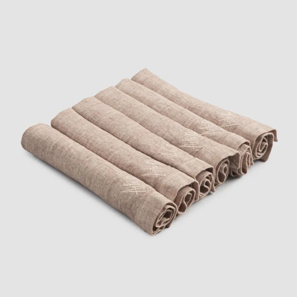 Servis Elegant Peceta Liri me Tehe te Palosshme, 6 Copa Ngjyra - Onestini Viadurini