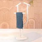 Stendë shërbëtorësh në çelik të pikturuar RAL prodhuar në Itali - Arcano Viadurini