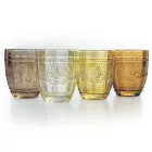 Set me 12 gota uji 265 ml në gotë me dekorim arabesk - arabisht Viadurini