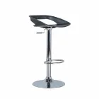 2 shtator stools në metal krom dhe PVC Aldo, dizajn modern Viadurini