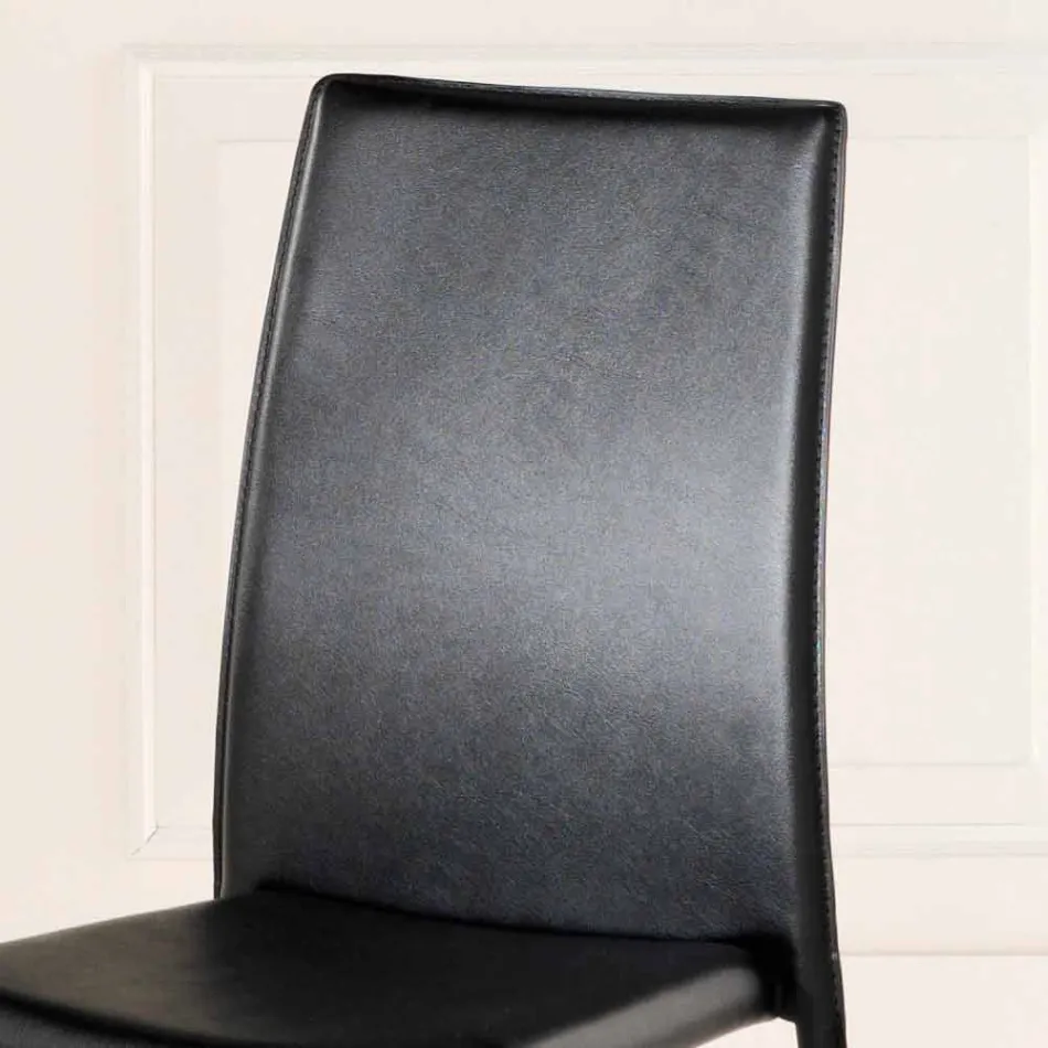 4 shtator karrige moderne Lëkura imituese e gëzimit, e mbuluar plotësisht Viadurini