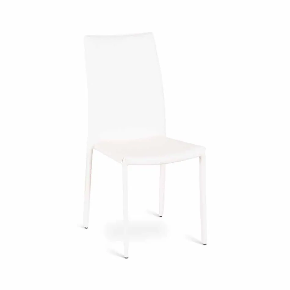 4 shtator karrige moderne Lëkura imituese e gëzimit, e mbuluar plotësisht Viadurini