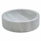 Aksesorë moderne banjo të vendosur në gur gri Montale Viadurini