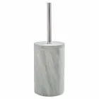 Aksesorë moderne banjo të vendosur në gur gri Montale Viadurini