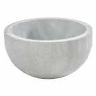 Aksesorë moderne banjo të vendosur në gur gri Montale Viadurini