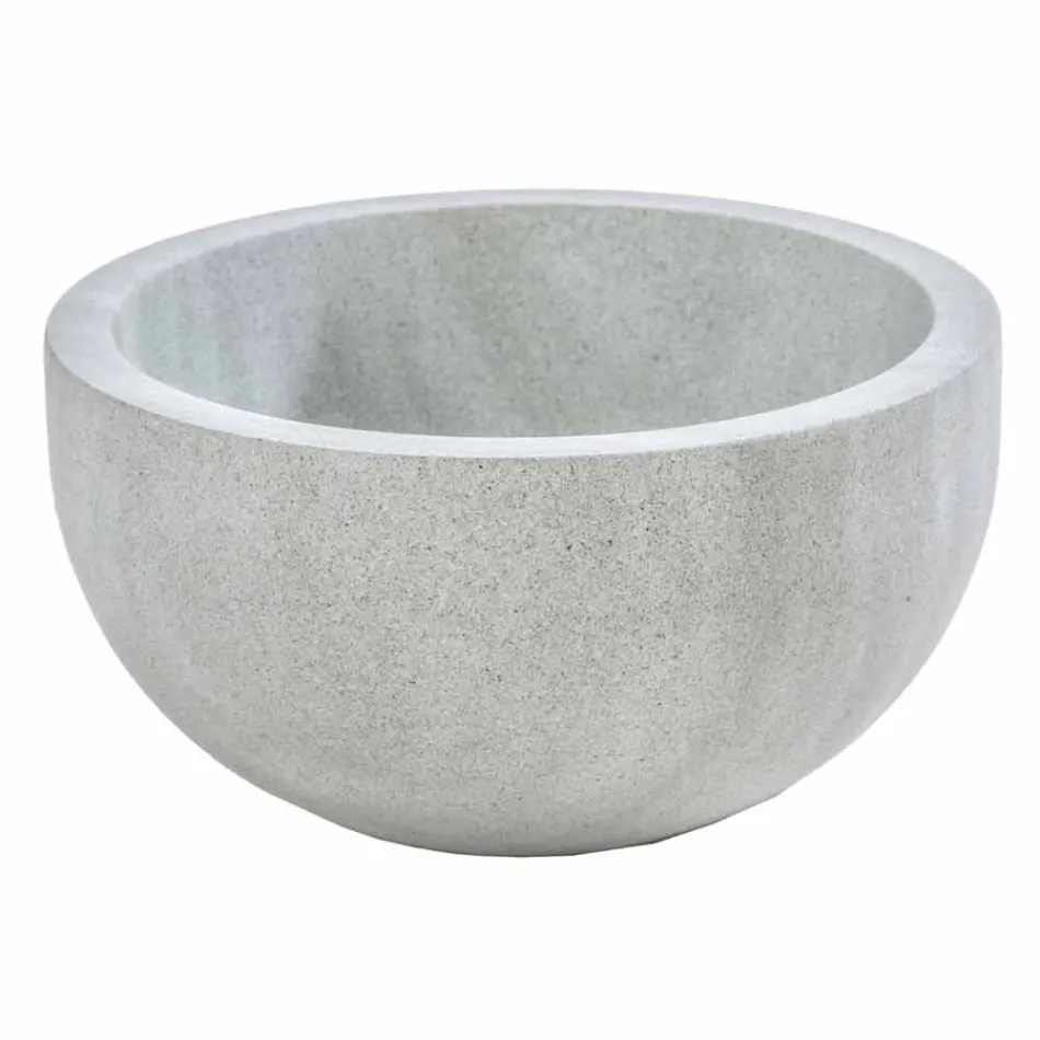 Aksesorë moderne banjo të vendosur në gur gri Montale Viadurini