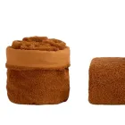 Komplet banjoje 8 copë me pëlhurë pambuku të pastër, të gjitha veshjet e lyera - të lëmuara Viadurini