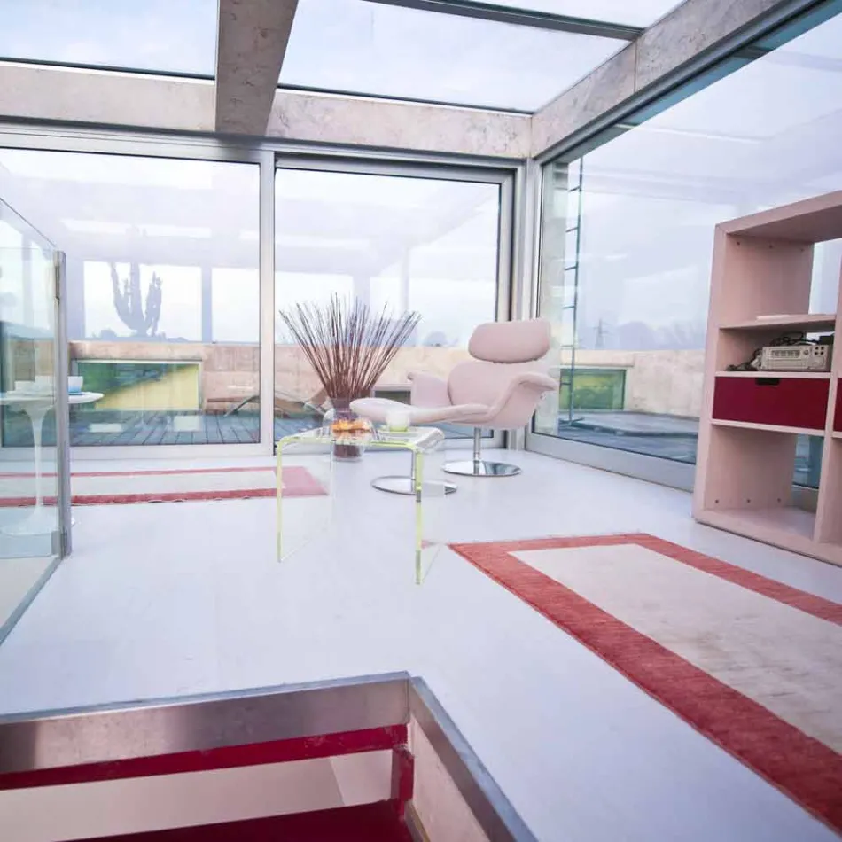 Komplete për krevate të dizajnit modern në metakrilate të bëra në Itali - Leielui Viadurini