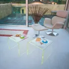 Komplete për krevate të dizajnit modern në metakrilate të bëra në Itali - Leielui Viadurini