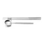 Set i përbërë nga lugë frutash, shkopinj dhe pushim për takëmet me Origami - Osaka Viadurini