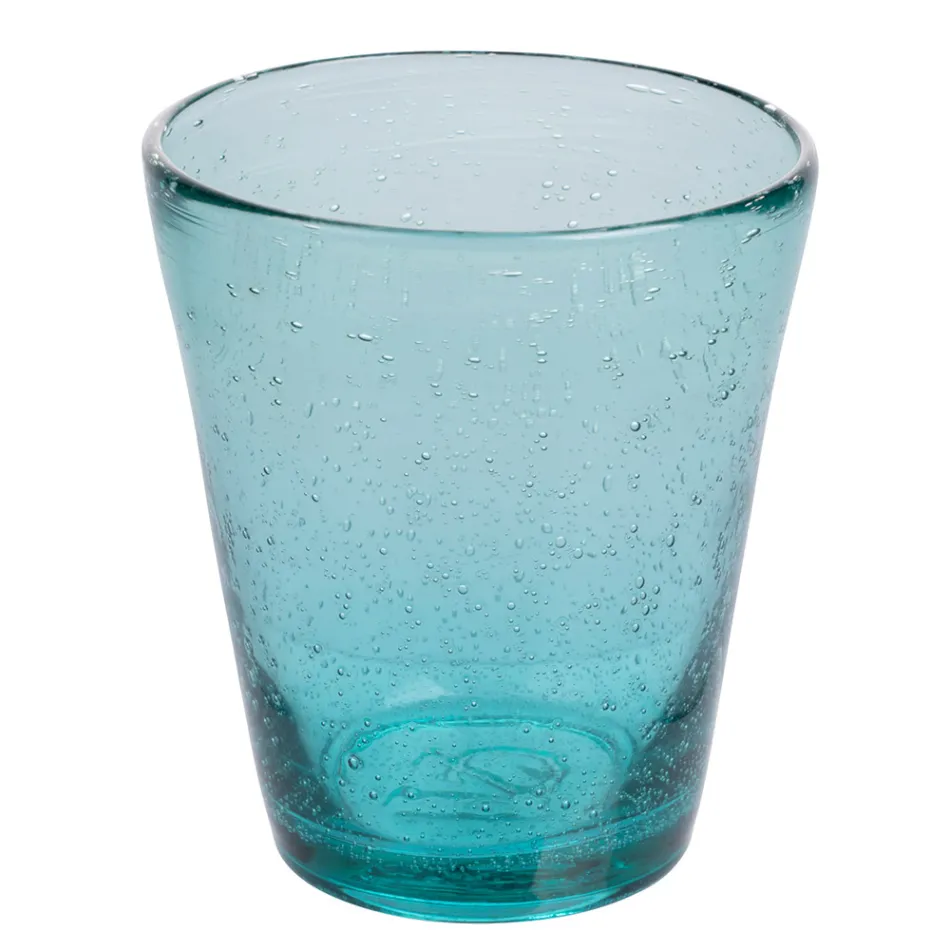 Set me 12 gota 330 ml në paste xhami të fryrë me ngjyrë - Spilla Viadurini