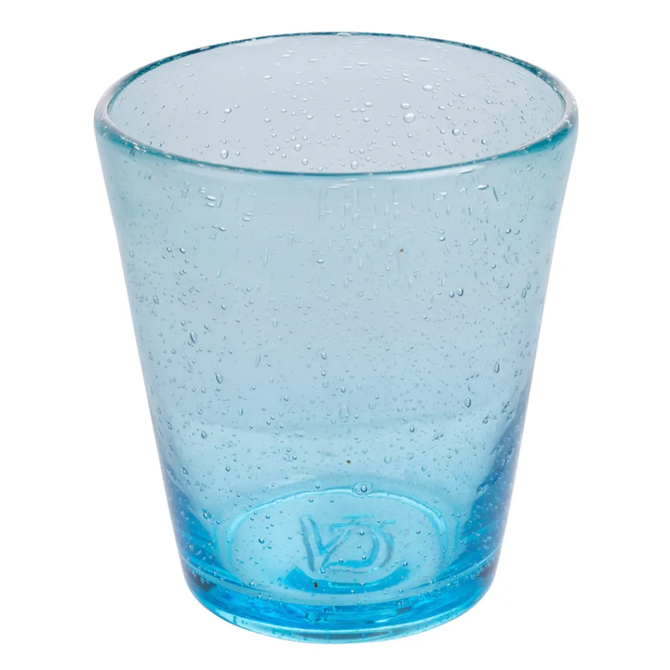 Set me 12 gota 330 ml në paste xhami të fryrë me ngjyrë - Spilla Viadurini