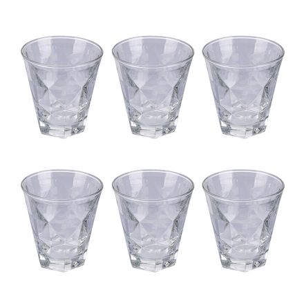Set me 12 gota uji 280 ml në Crafted Glass - Cup Viadurini
