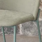 Set me 2 Karrige Dhomë Dite prej Pëlhure dhe Metal Prodhuar në Itali - Ivy Viadurini