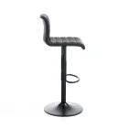 Set 2 Karrige Bari prej Lëkure Sintetike dhe Çeliku - Kaliumi Viadurini