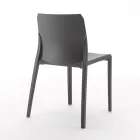 Set me 4 karrige të jashtme dhe të brendshme nga polipropileni me ngjyra të ndryshme - të ndërtuara Viadurini