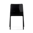 Set me 4 karrige të jashtme dhe të brendshme nga polipropileni me ngjyra të ndryshme - të ndërtuara Viadurini