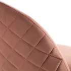 Set me 4 karrige në pëlhurë me mikrofibër Velvet Effect - Terbio Viadurini