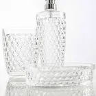 Shpërndarës Netro + grup banjo xhami + pjatë moderne sapuni Viadurini