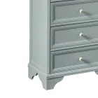 Komo në dru të fortë me dekorime të ndryshme Prodhuar në Itali - Nortia Viadurini