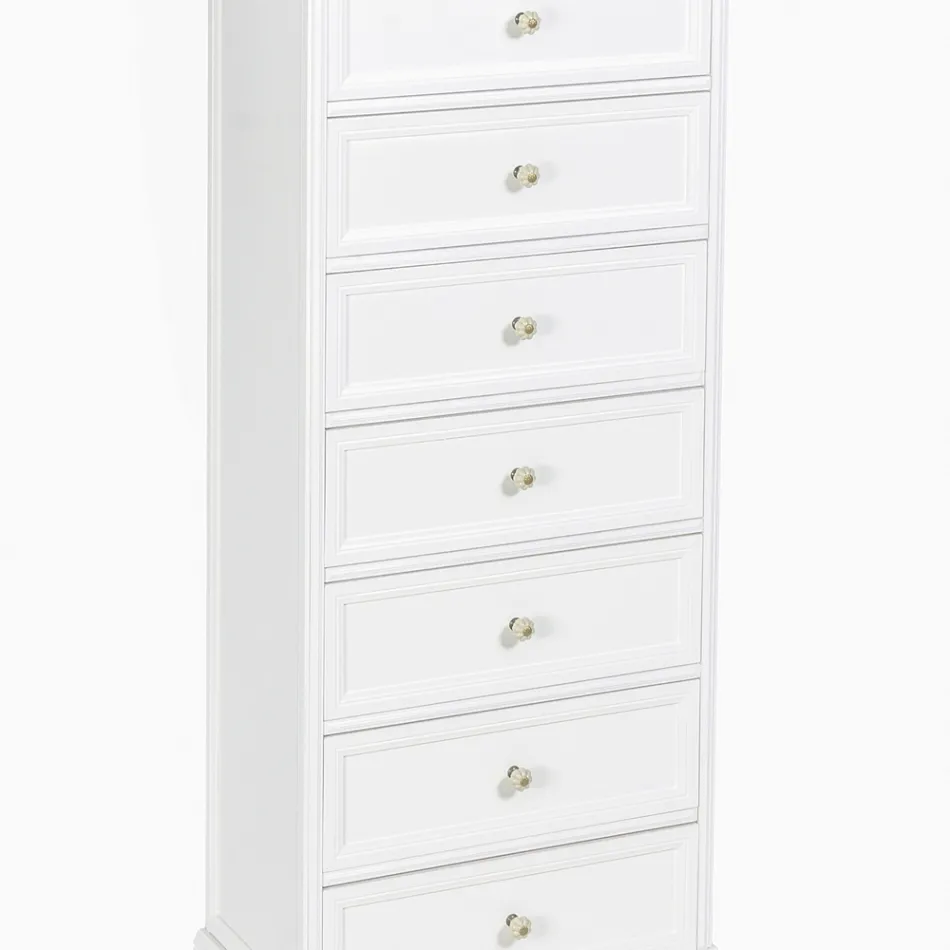 Komo në dru të fortë me dekorime të ndryshme Prodhuar në Itali - Nortia Viadurini