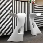 Stol i lartë me ngjyra Slide Koncord dizajn modern i prodhuar në Itali Viadurini