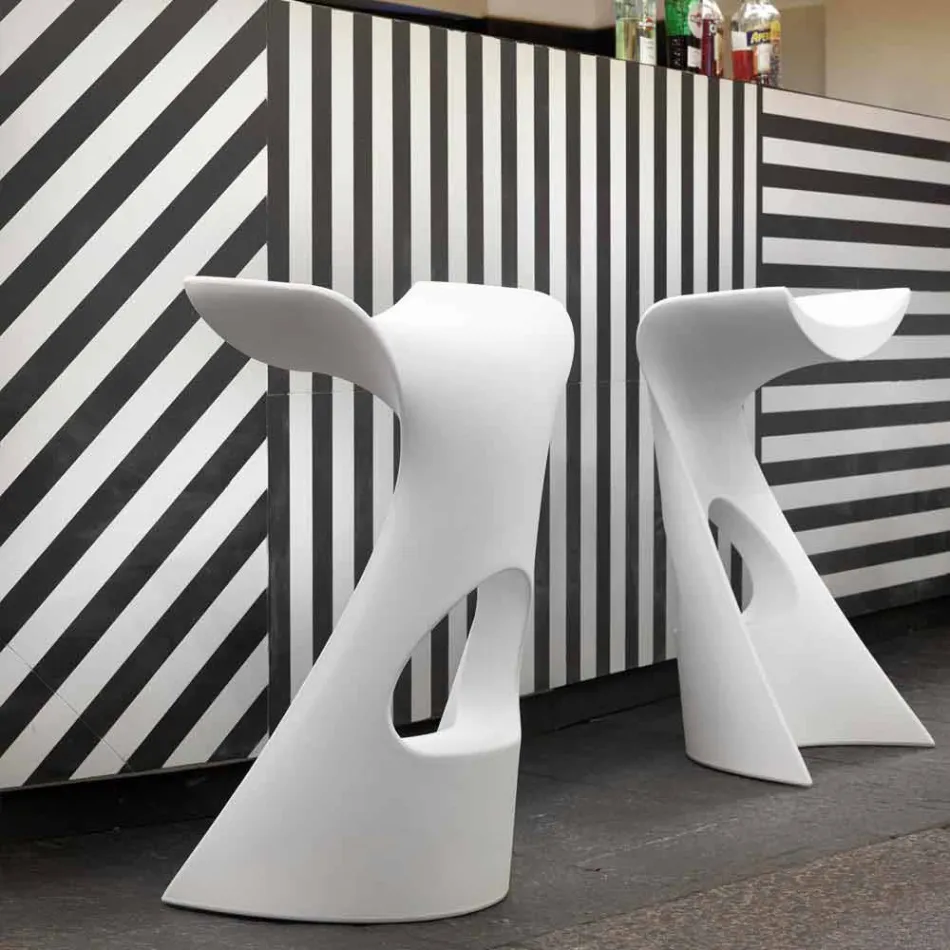 Stol i lartë me ngjyra Slide Koncord dizajn modern i prodhuar në Itali Viadurini