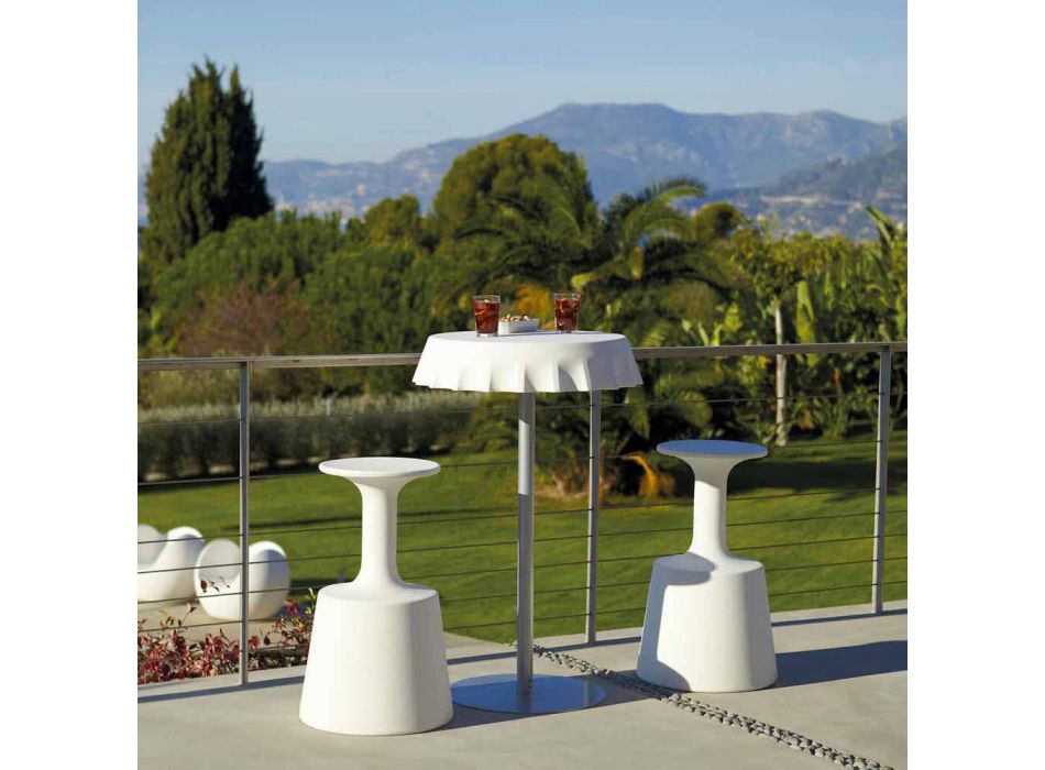 Stol me shirita me ngjyra të larta Pije rrëshqitëse moderne prodhuar në Itali Viadurini