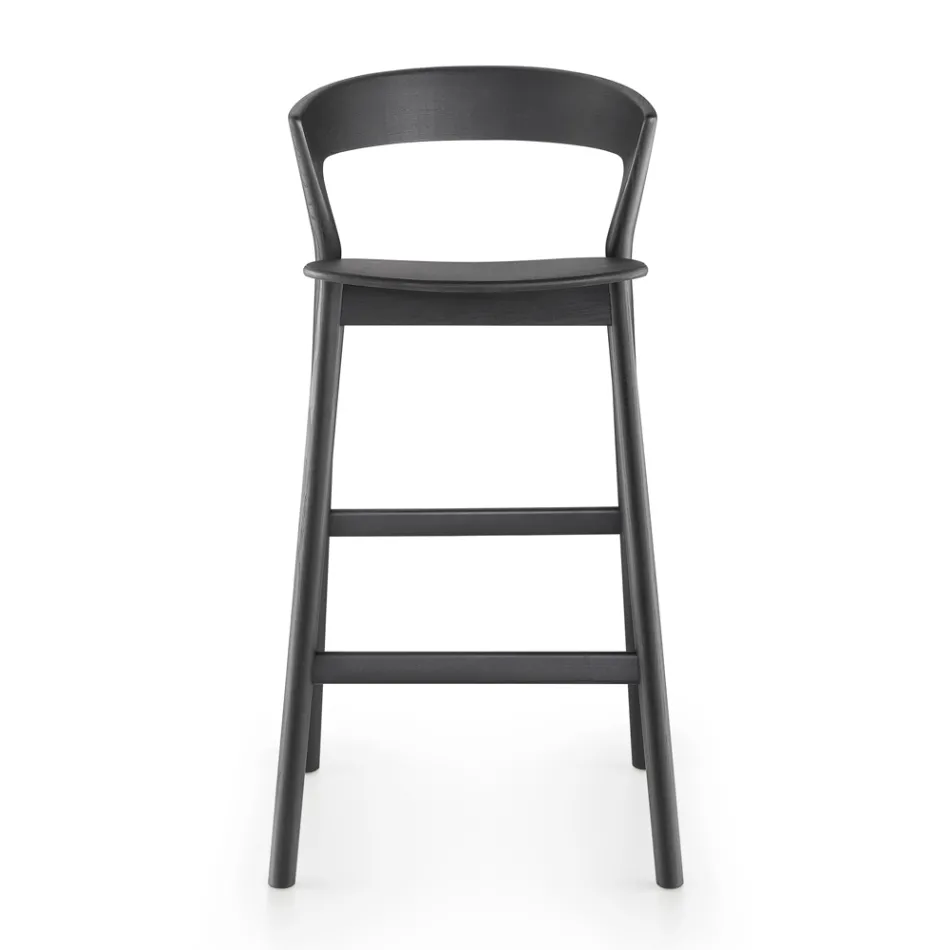 Karrocë e lartë kuzhine me strukturë druri hiri Prodhuar në Itali - Oslo Viadurini