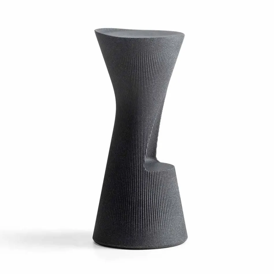 Stol i Lartë Kopshti në Polietileni me Ngjyrë Prodhuar në Itali - Desmond Viadurini