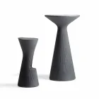 Stol i Lartë Kopshti në Polietileni me Ngjyrë Prodhuar në Itali - Desmond Viadurini