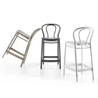 Jashtëqitje e lartë polipropileni me mbështetëse këmbësh, 4 copë - Gaya Viadurini