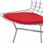 Karrige me lëkurë të lartë me strukturë çeliku të prodhuar në Itali - Beniamino Viadurini