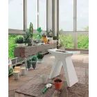 Stool polipropileni i ulët në natyrë i bërë në Itali - Prue Viadurini