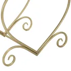 Karrige e Ulët prej Hekuri Përfundoni me sedilje pëlhure - Dimentico Viadurini