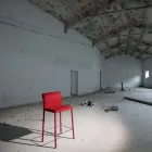 Karrige i veshur plotësisht me Technofiber të Kuq Made in Italy - Ekran Viadurini