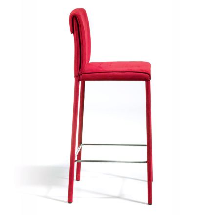 Karrige i veshur plotësisht me Technofiber të Kuq Made in Italy - Ekran Viadurini
