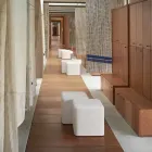 Stol i butë kubi poliuretani Projektim i butë i kubit Slide prodhuar në Itali Viadurini