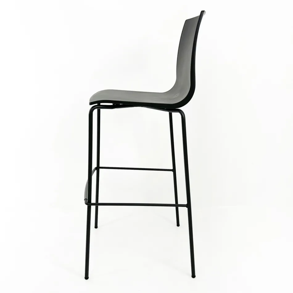 Karrocë kuzhine në çelik dhe teknopolimer Prodhuar në Itali 2 Copë - Garland Viadurini