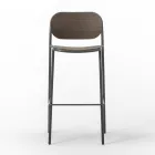 Karrocë kuzhine prej druri dhe metali lisi Prodhuar në Itali 2 Copë - Saffia Viadurini