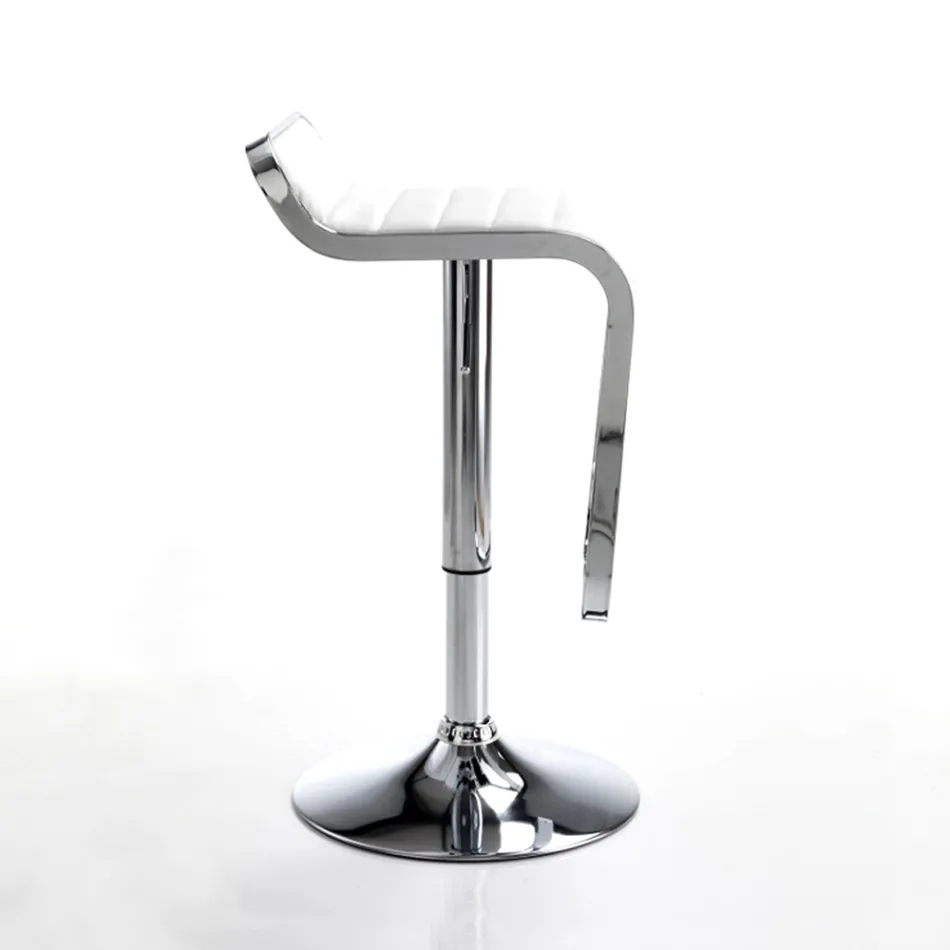 Karrocë bari prej lëkure sintetike dhe metalike - Berchelio Viadurini